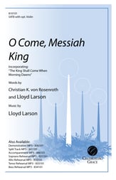 O Come, Messiah King SATB choral sheet music cover